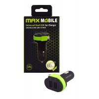 Max Mobile auto punjač CC-D026 USB DUO 3.4A+Micro USB